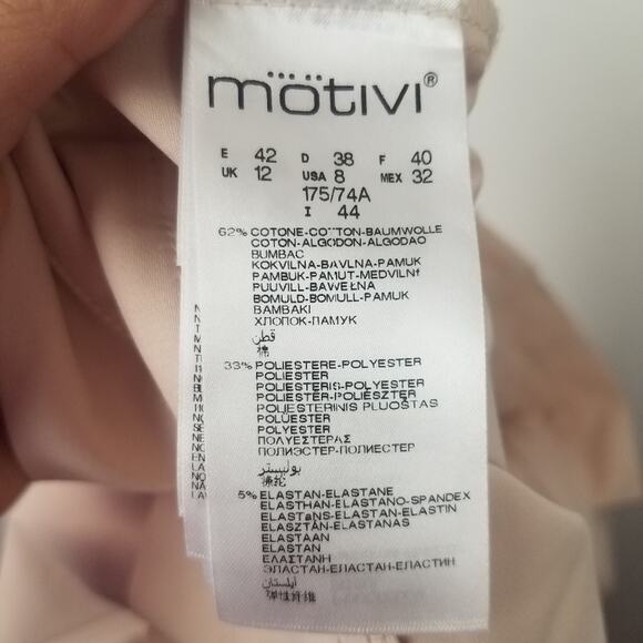 Motivi | Blush Pink Dress Pants Trousers w/ Bow - Picture 6 of 6